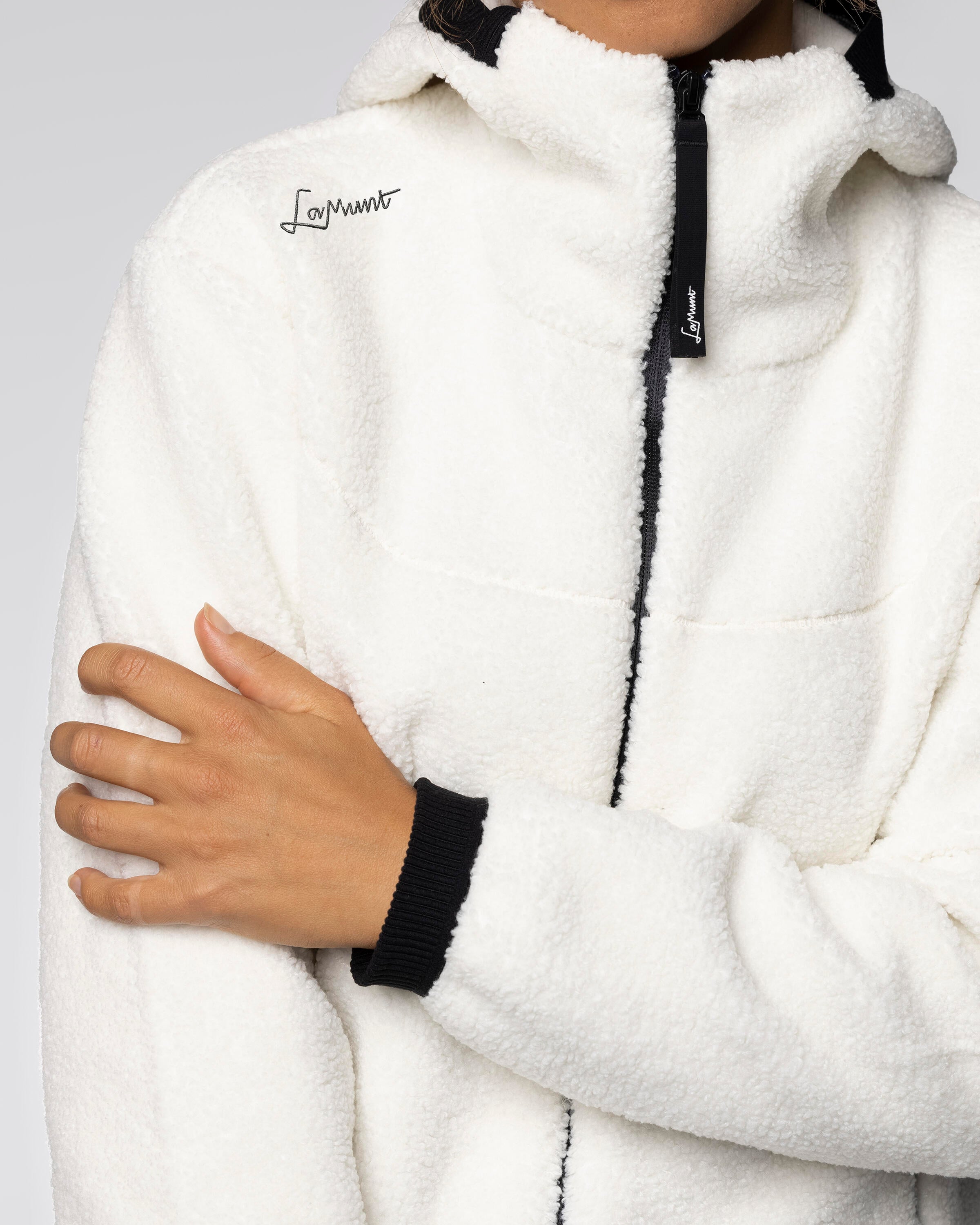 Funktionsjacke - 80-foggy white - Creme