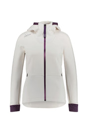 Funktionsjacke - 81-foggy white/6710 - Violett | Weiß