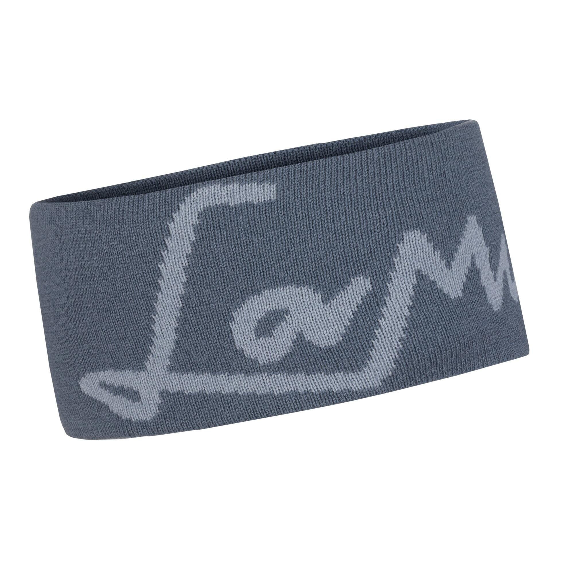 Stirnband MARTHA aus Wollmix - 3061-antic blue/3040 - Blau