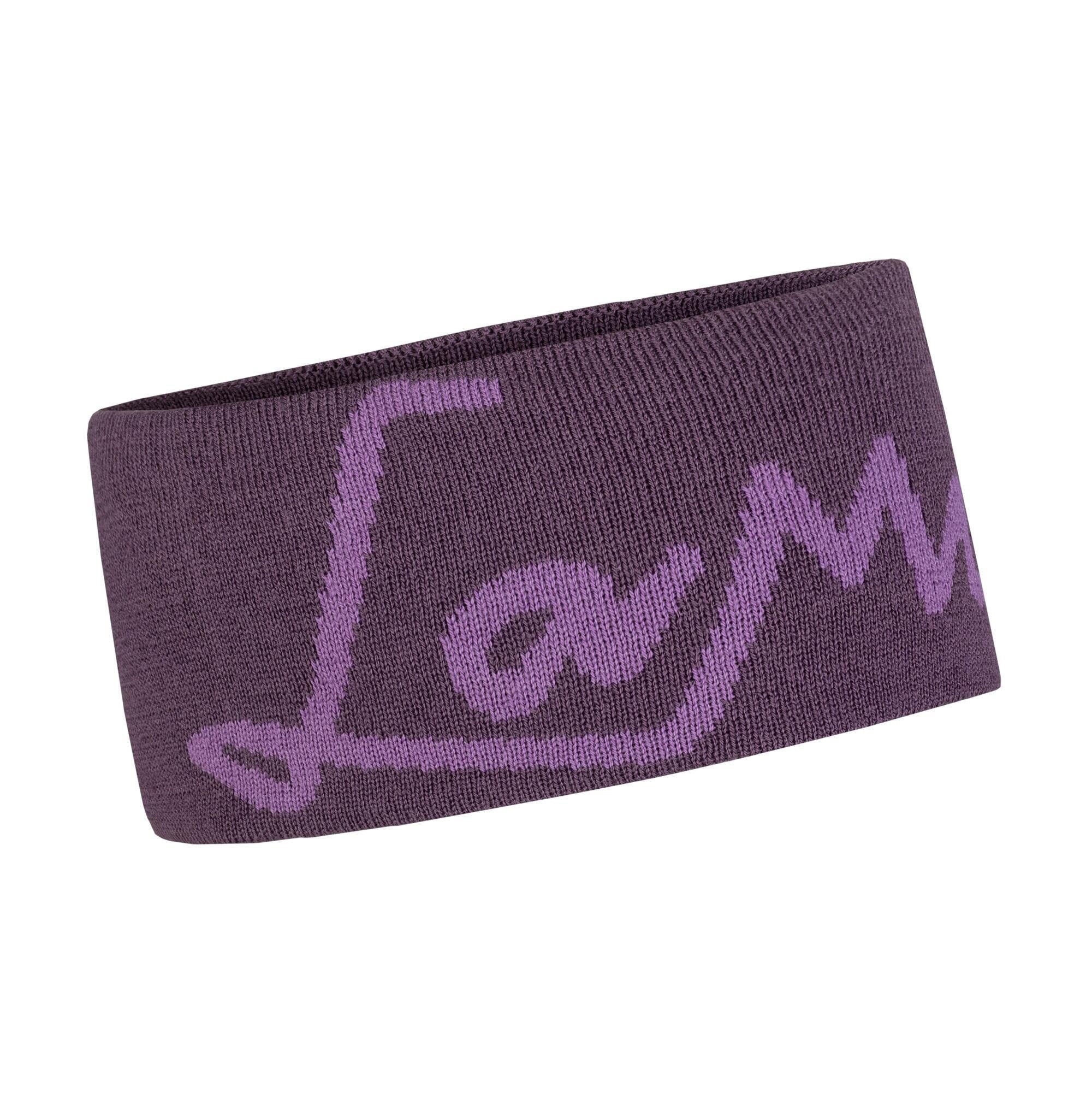 Stirnband MARTHA aus Wollmix - 6711-hortensia/6600 - Violett