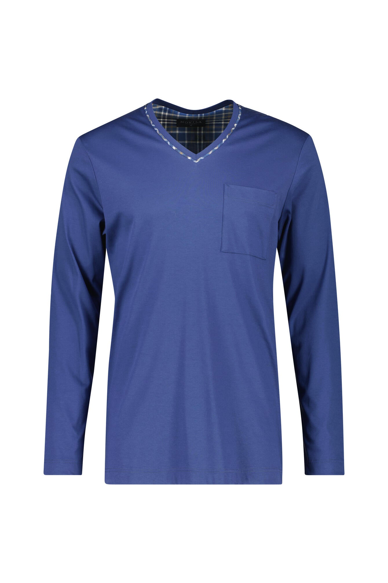 Pyjama Set - 404-marine/gem. - Blau