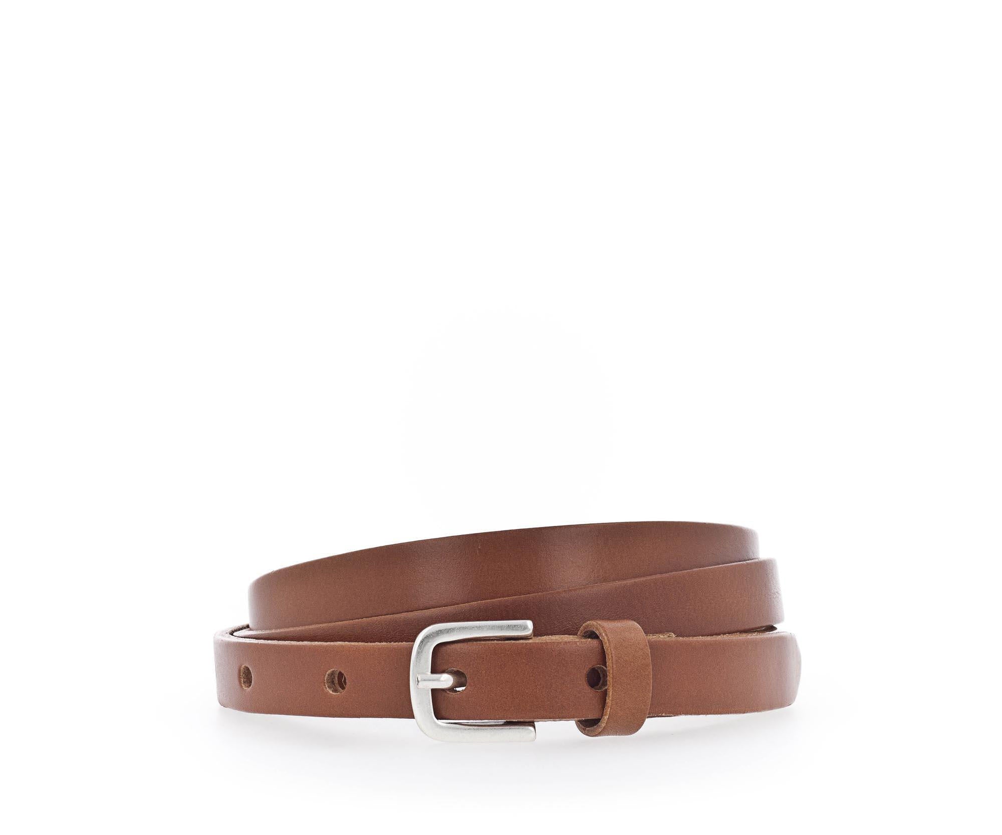 Gürtel 15mm - 0645-cognac - Braun