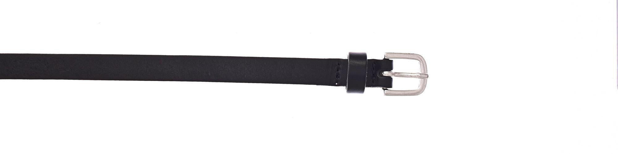 Gürtel 15mm - 0790-schwarz - Schwarz
