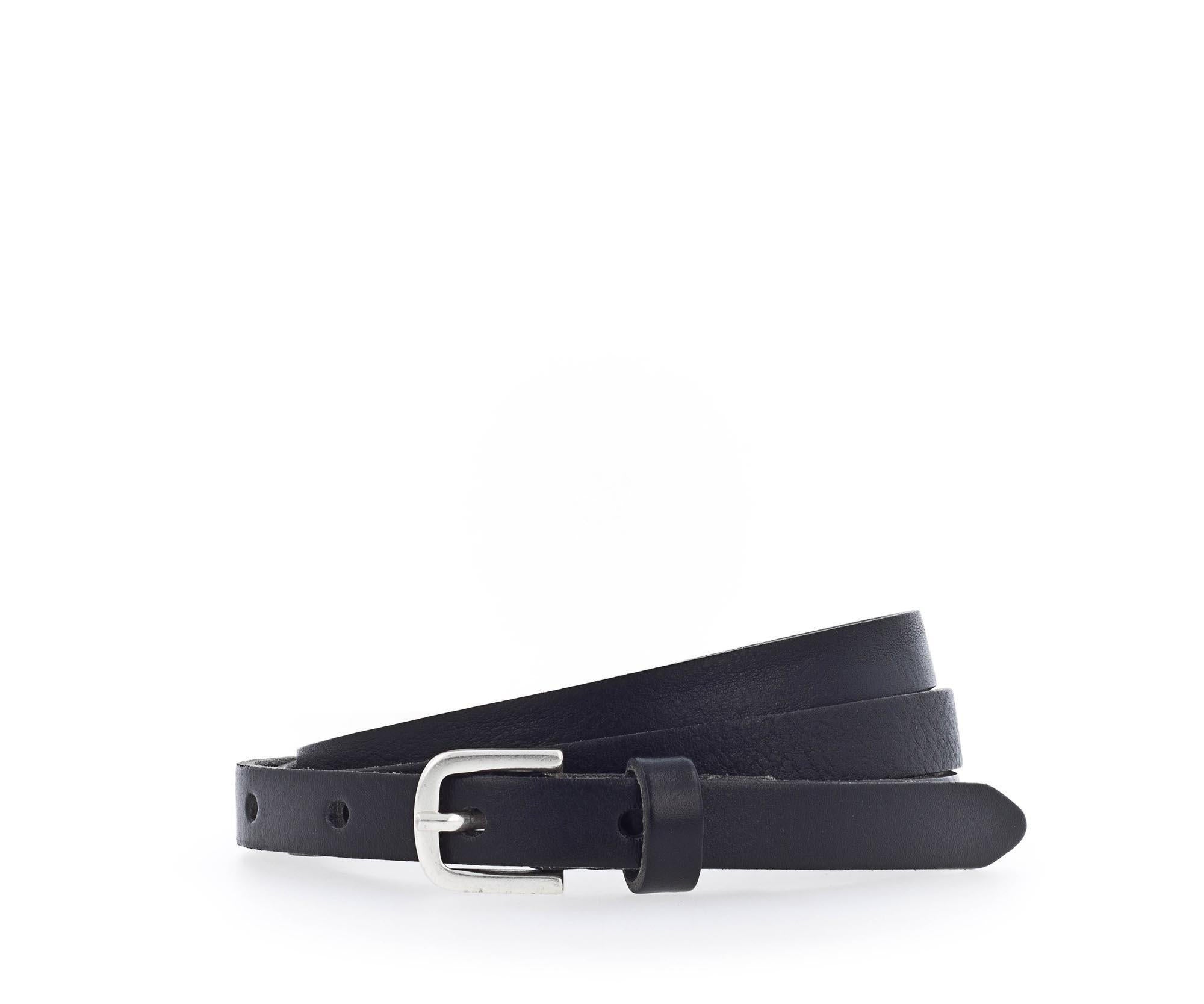 Gürtel 15mm - 0790-schwarz - Schwarz