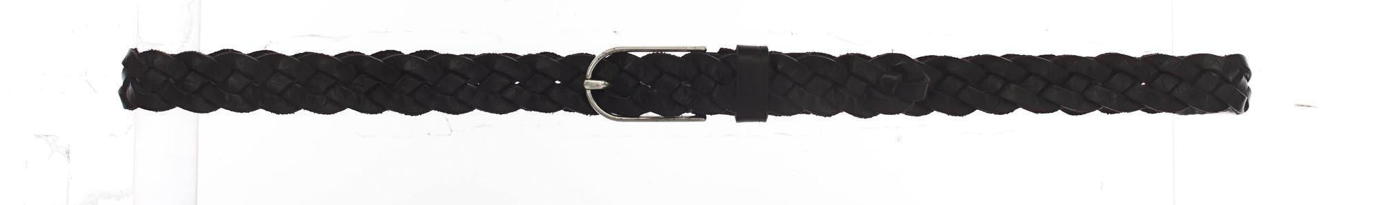 Gürtel geflochten - 0790-schwarz - Schwarz