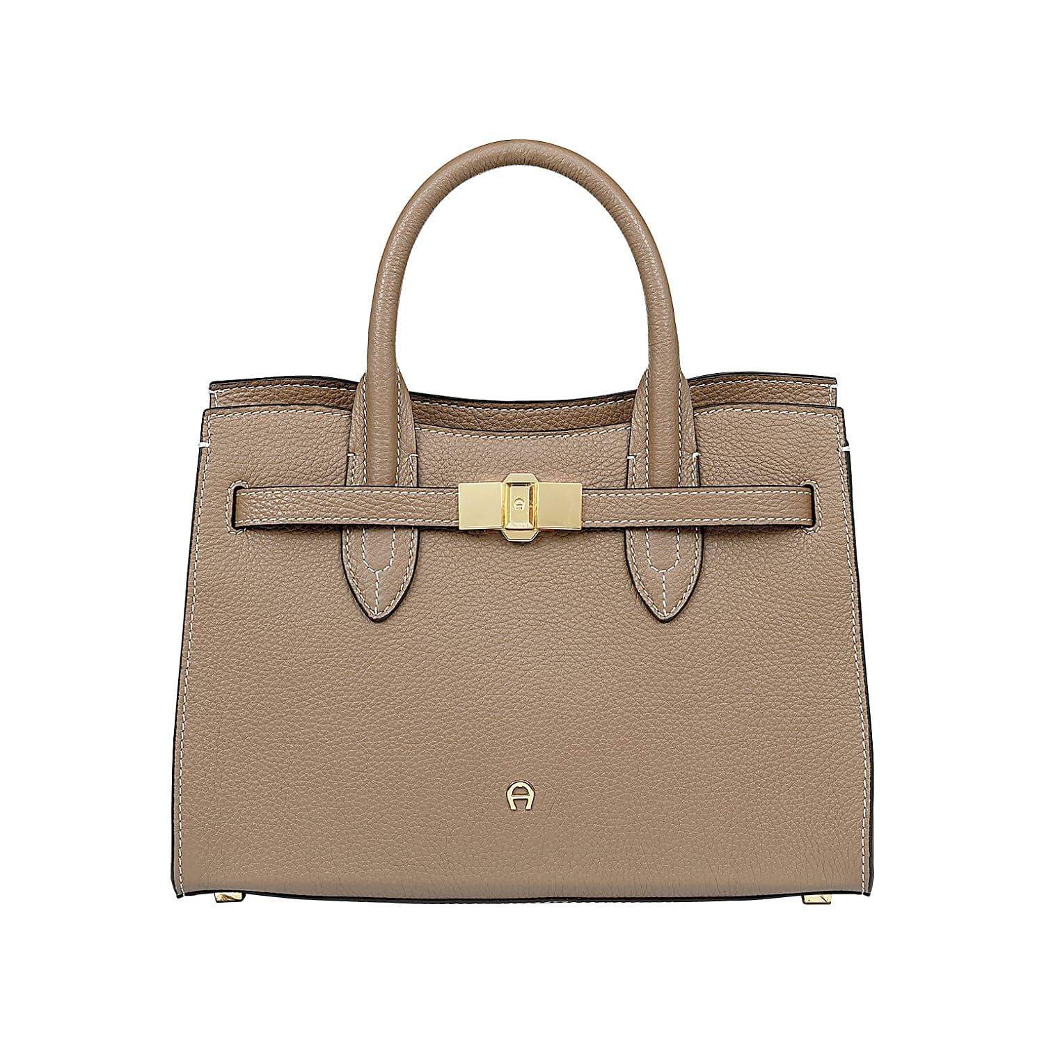 Handtasche FARAH M - 0072-TAUPE - Grau