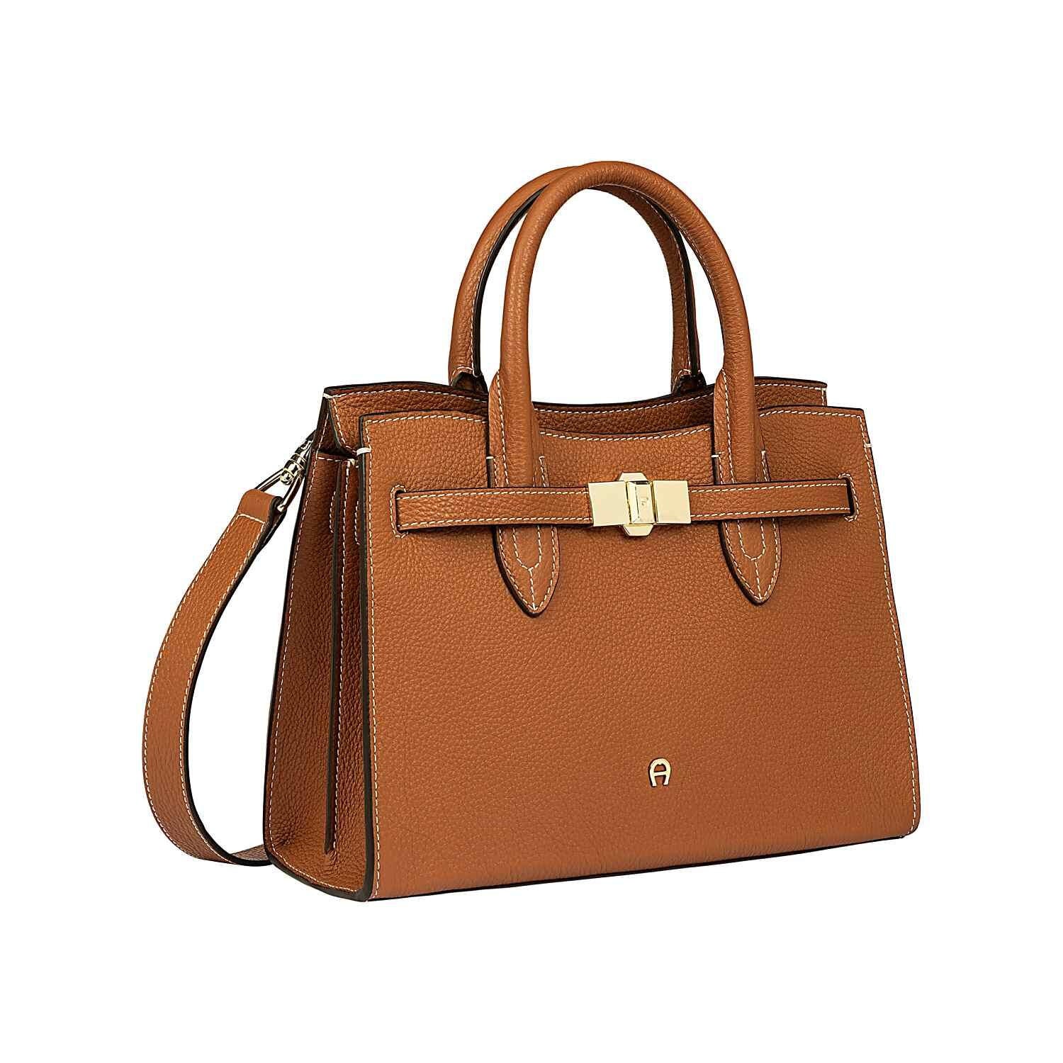Handtasche FARAH M - 0035-COGNAC BROWN - Braun
