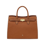 Handtasche FARAH L - 0035-COGNAC BROWN - Braun