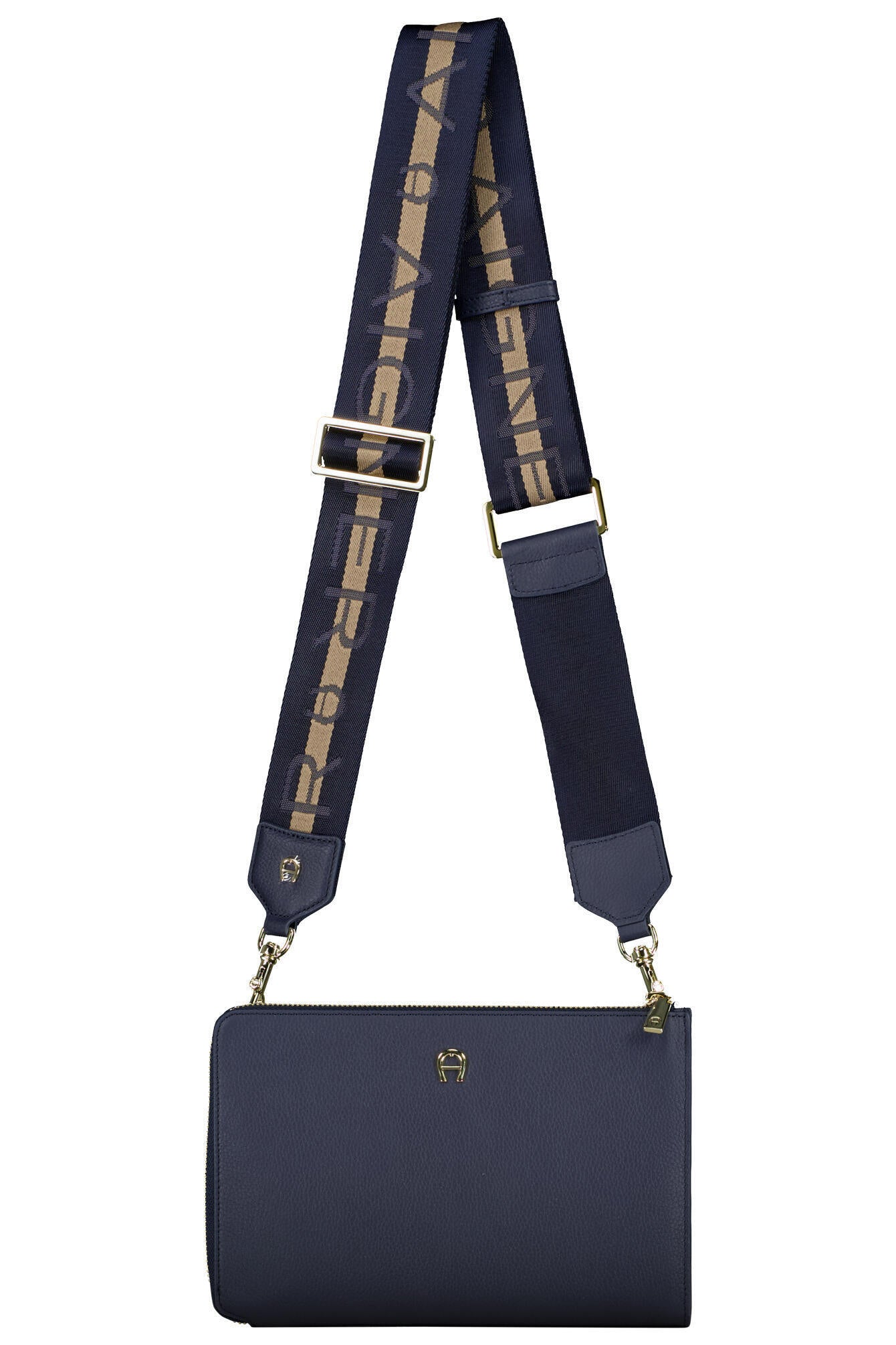 Umhängetasche ZITA schmal - 0577-COSMIC BLUE - Blau