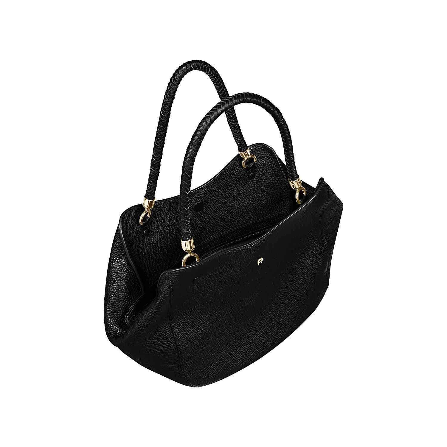 Shopper Carré Soft L - 0002-BLACK - Schwarz