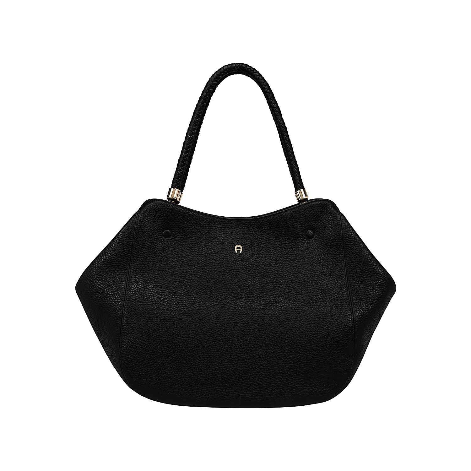 Shopper Carré Soft L - 0002-BLACK - Schwarz