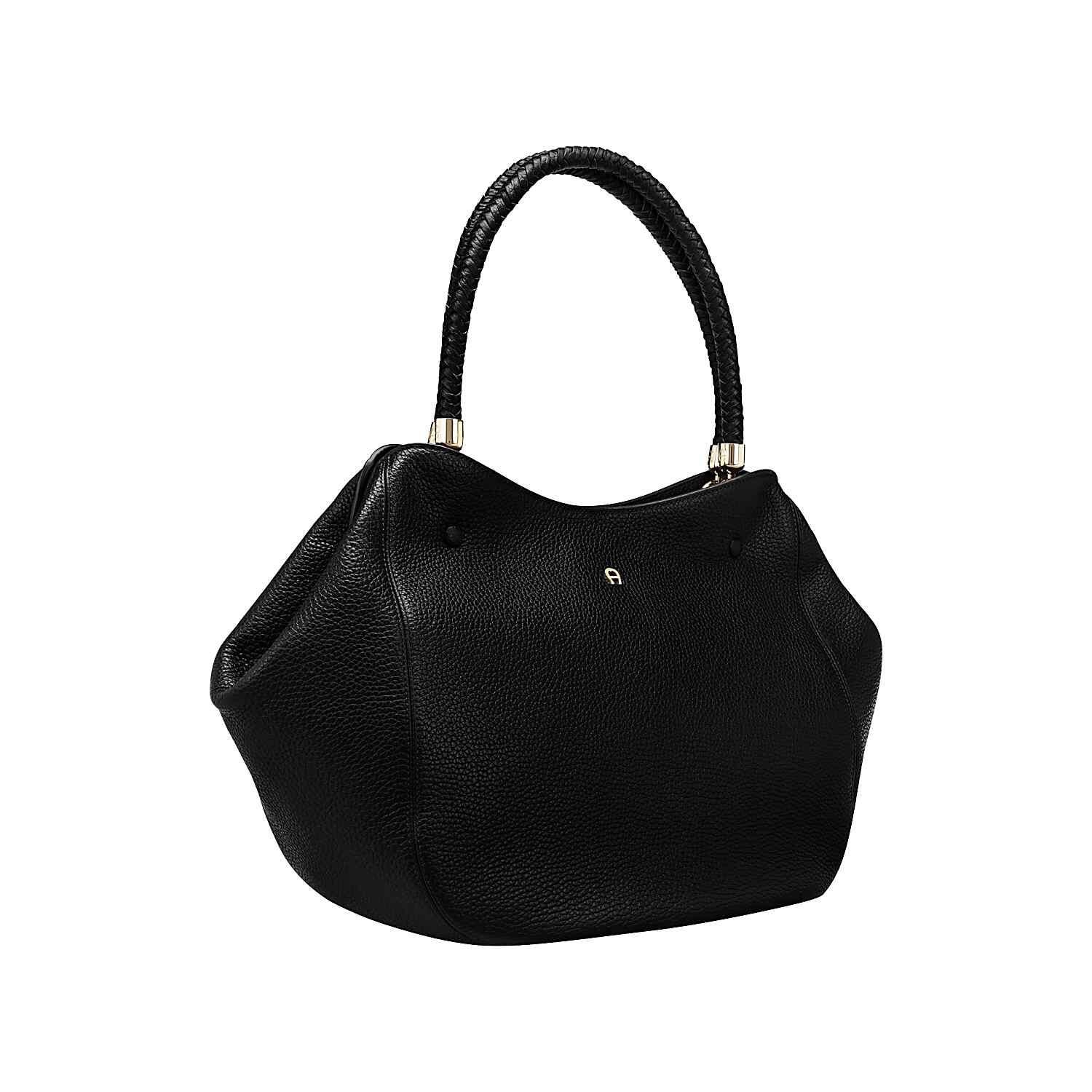 Shopper Carré Soft L - 0002-BLACK - Schwarz