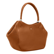Shopper Carré Soft L - 0035-COGNAC BROWN - Braun