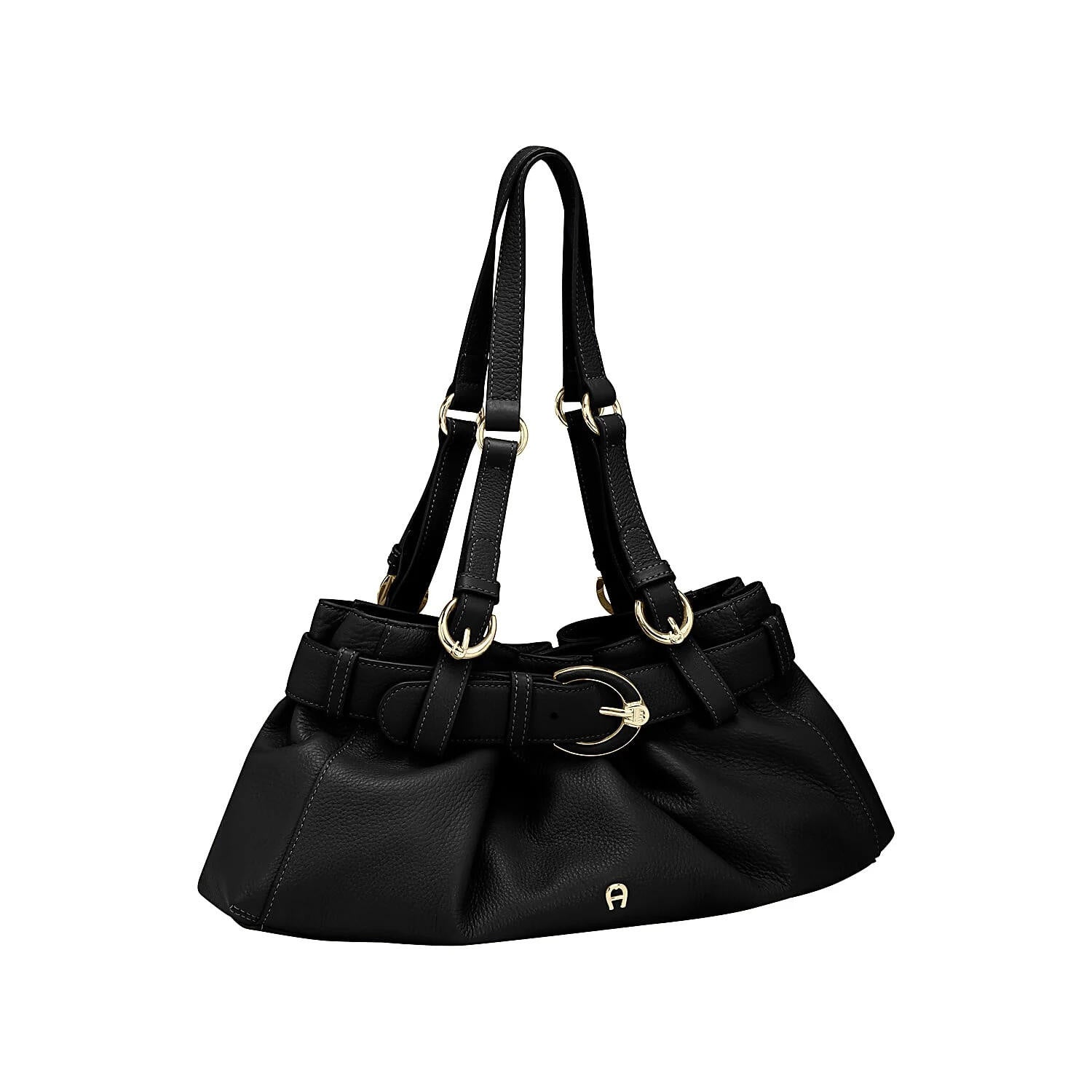 Handtasche LAVINIA S - 0002-BLACK - Schwarz