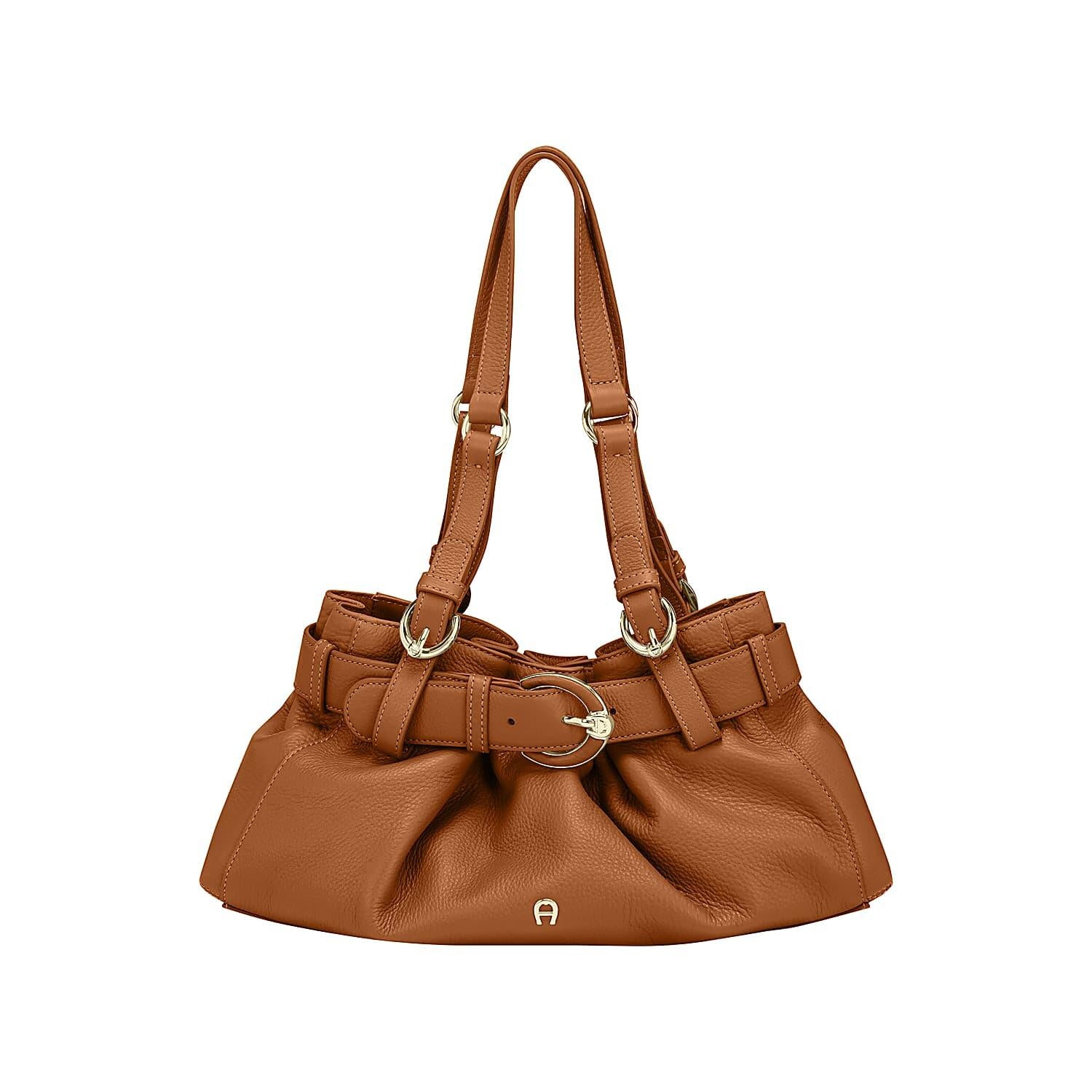 Handtasche LAVINIA S - 0035-COGNAC BROWN - Braun