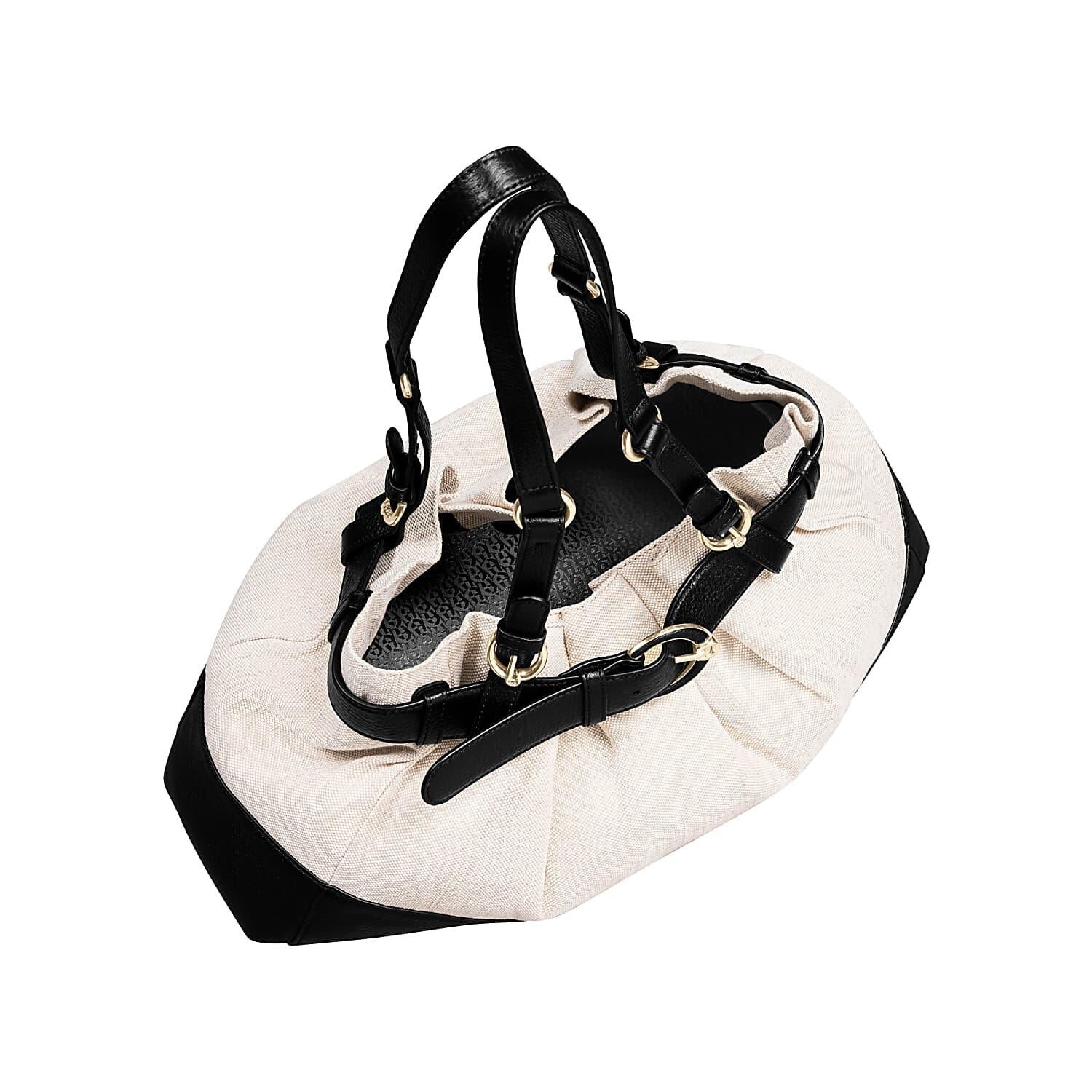 Handtasche LAVINIA M - 0002-BLACK - Schwarz