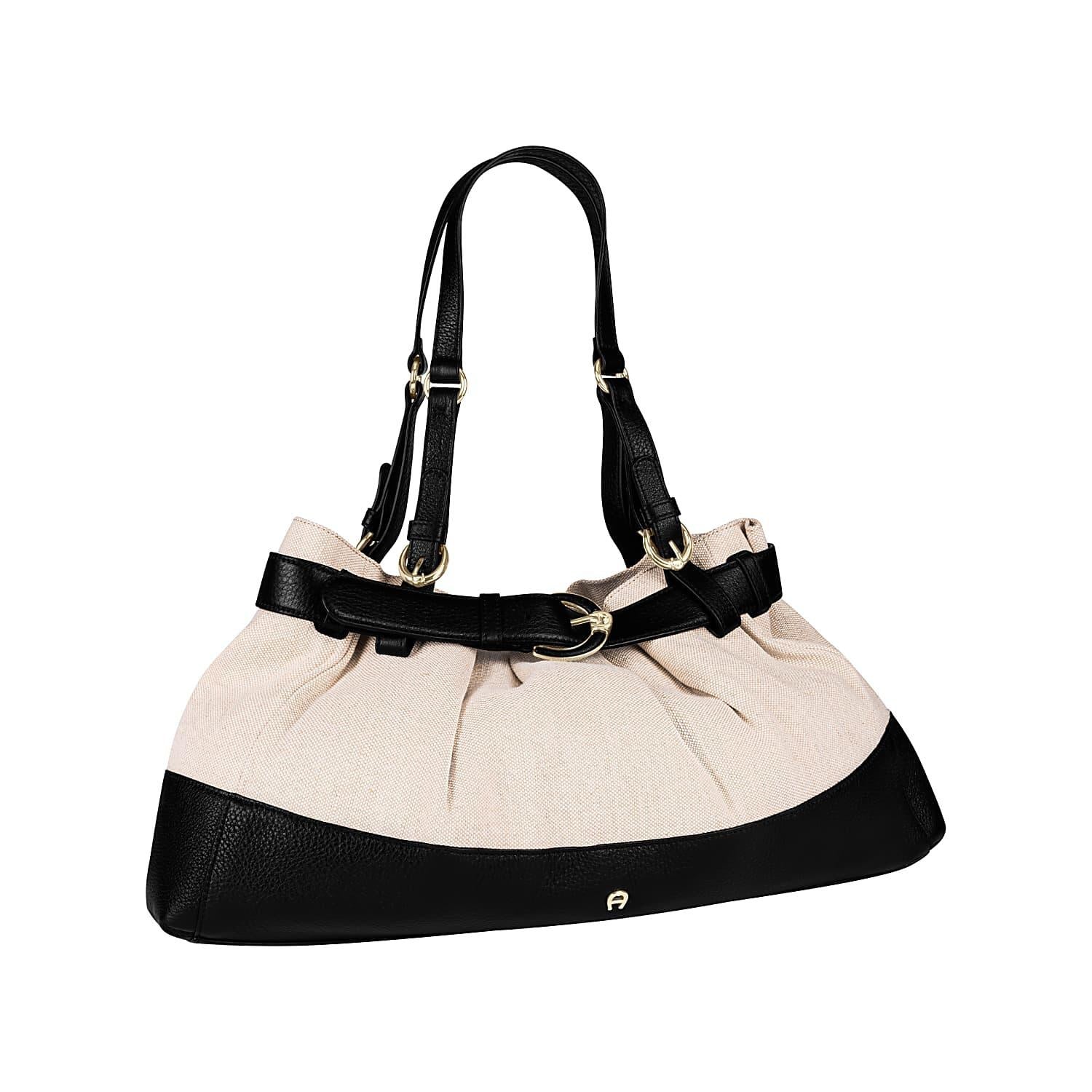 Handtasche LAVINIA M - 0002-BLACK - Schwarz