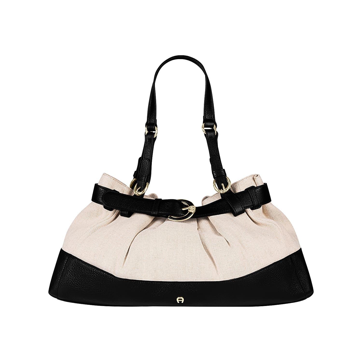 Handtasche LAVINIA M - 0002-BLACK - Schwarz