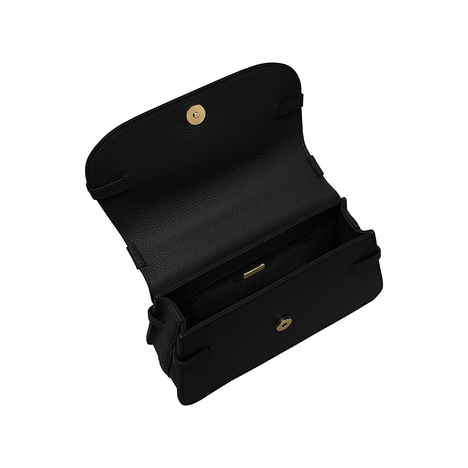 Handtasche CAVALLO S - 0002-BLACK - Schwarz