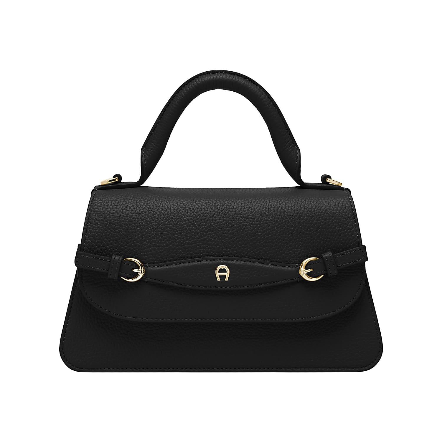 Handtasche CAVALLO S - 0002-BLACK - Schwarz