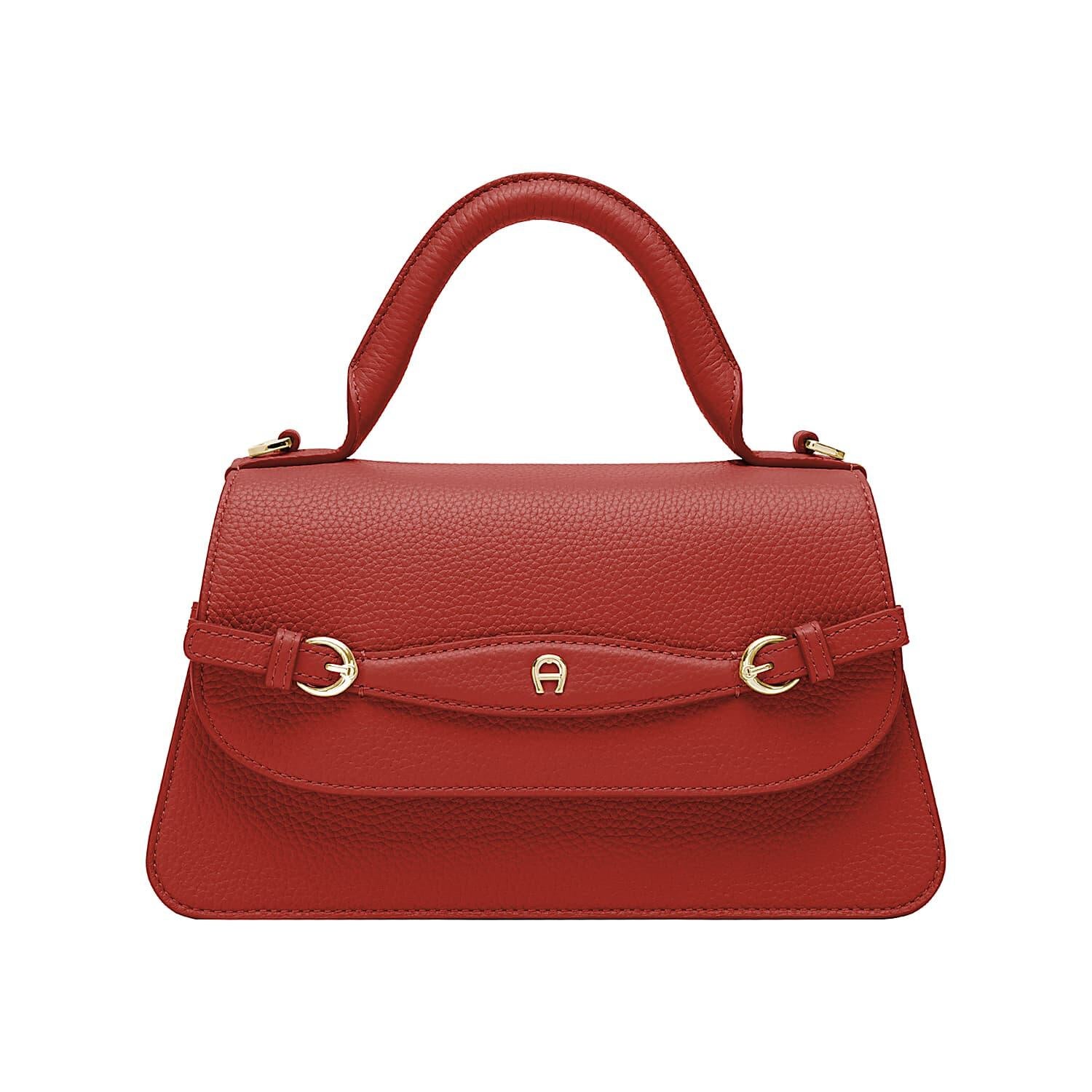 Handtasche CAVALLO S - 0087-BURNT RED - Rot