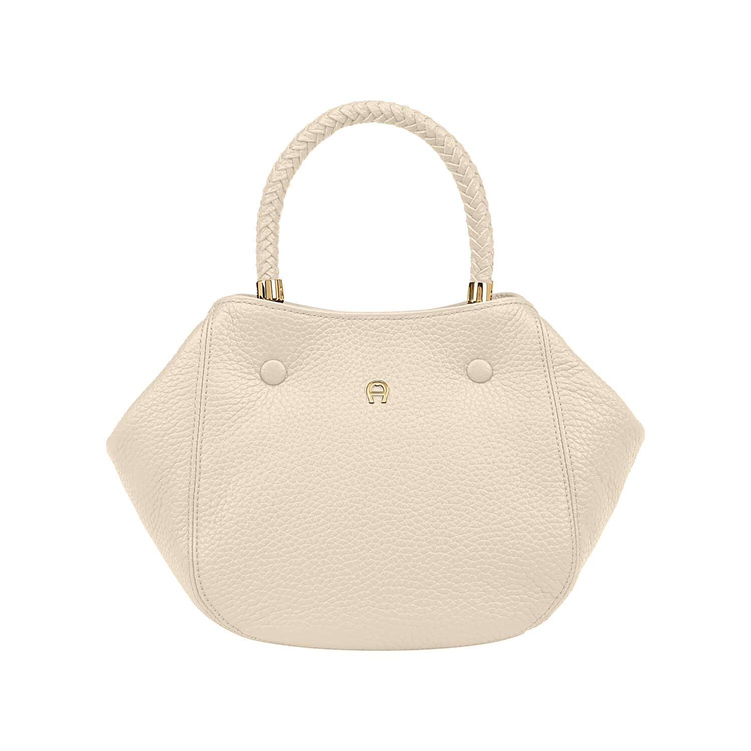 Handtasche CARRÉ SOFT S - 0111-MACADAMIA WHITE - Weiß