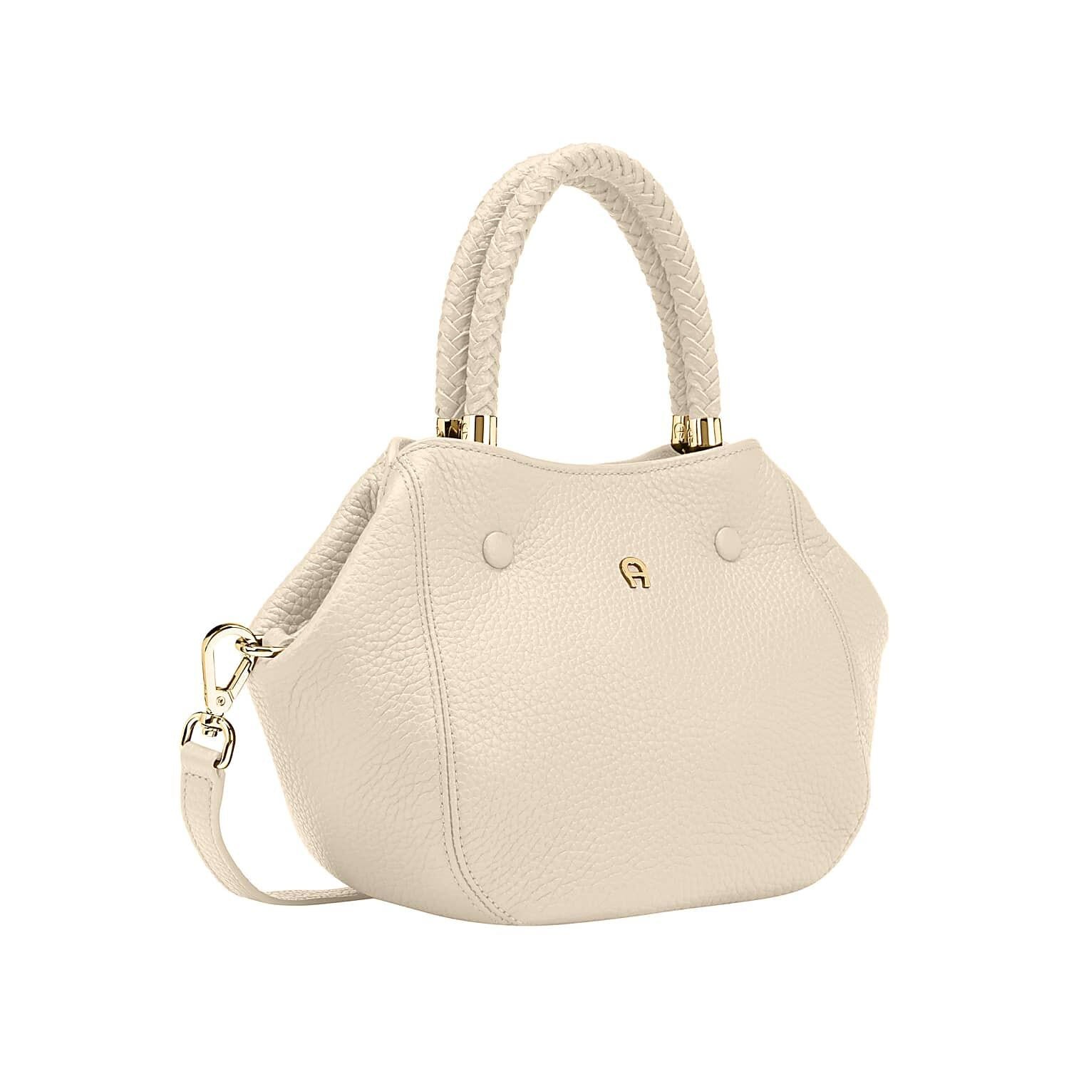 Handtasche CARRÉ SOFT S - 0111-MACADAMIA WHITE - Weiß