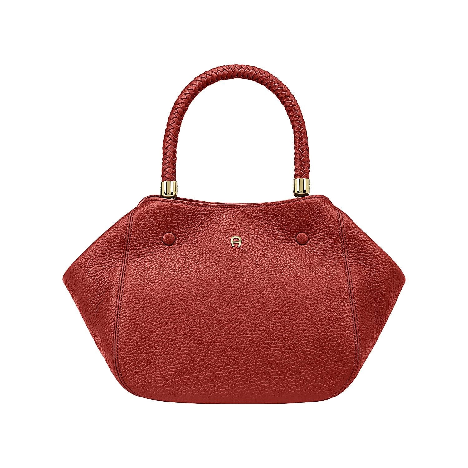 Handtasche  CARRÉ SOFT M - 0087-BURNT RED - Rot