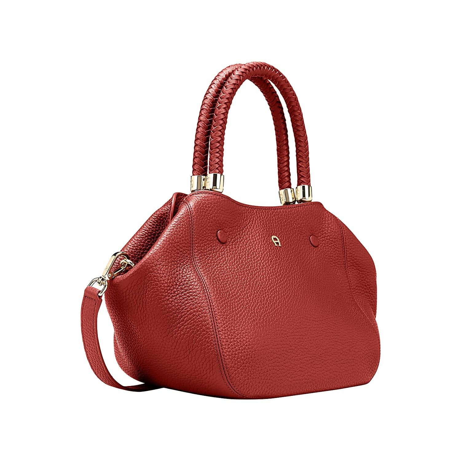Handtasche  CARRÉ SOFT M - 0087-BURNT RED - Rot