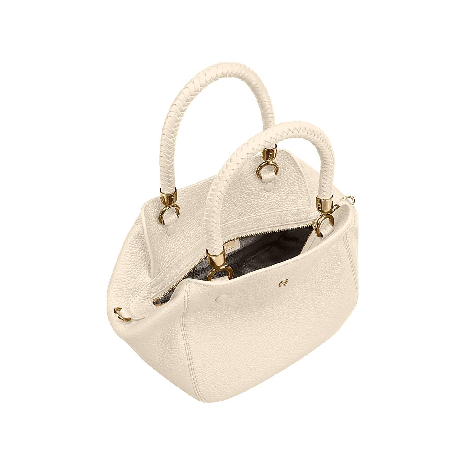 Handtasche  CARRÉ SOFT M - 0111-MACADAMIA WHITE - Weiß