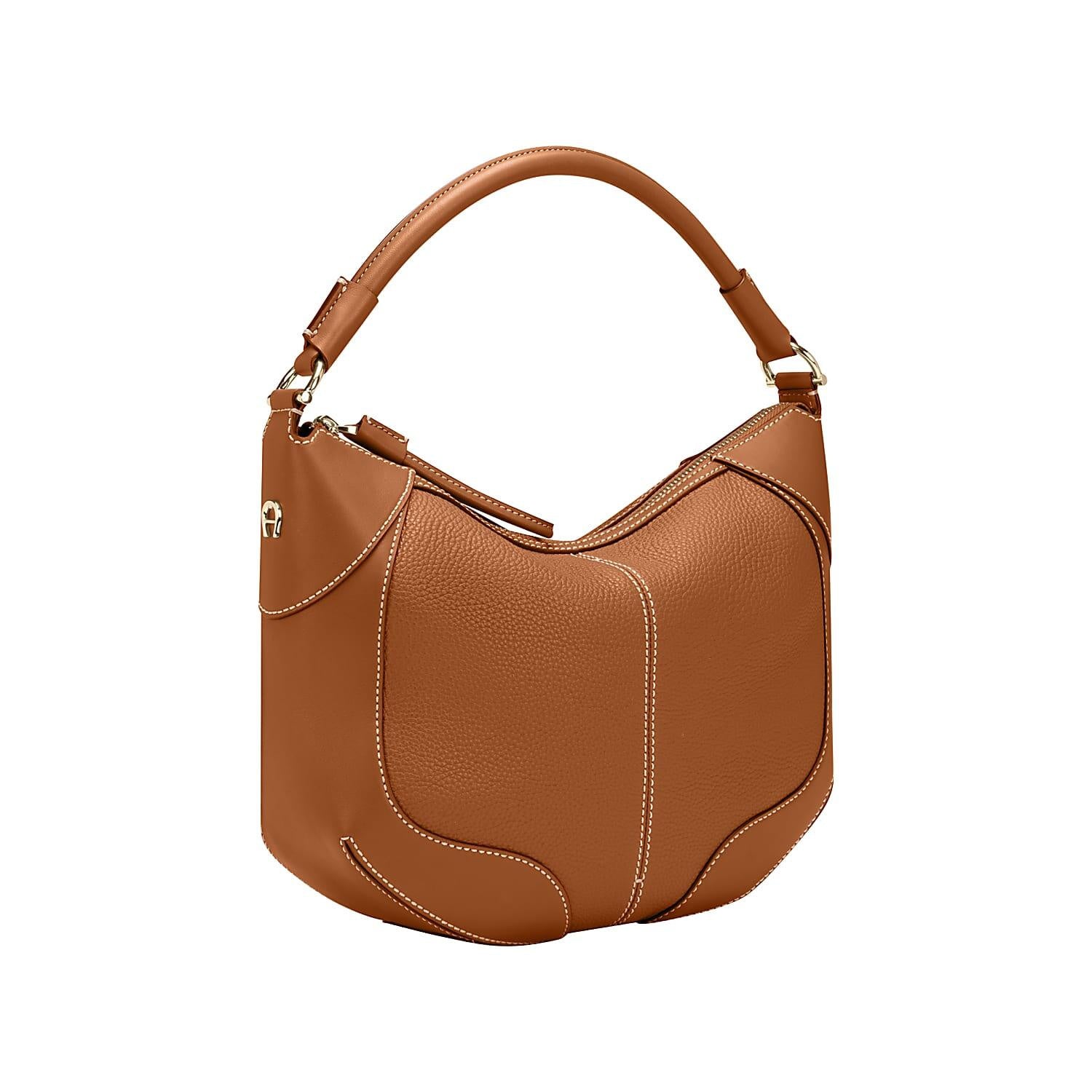 Beuteltasche AMBRA M - 0035-COGNAC BROWN - Braun
