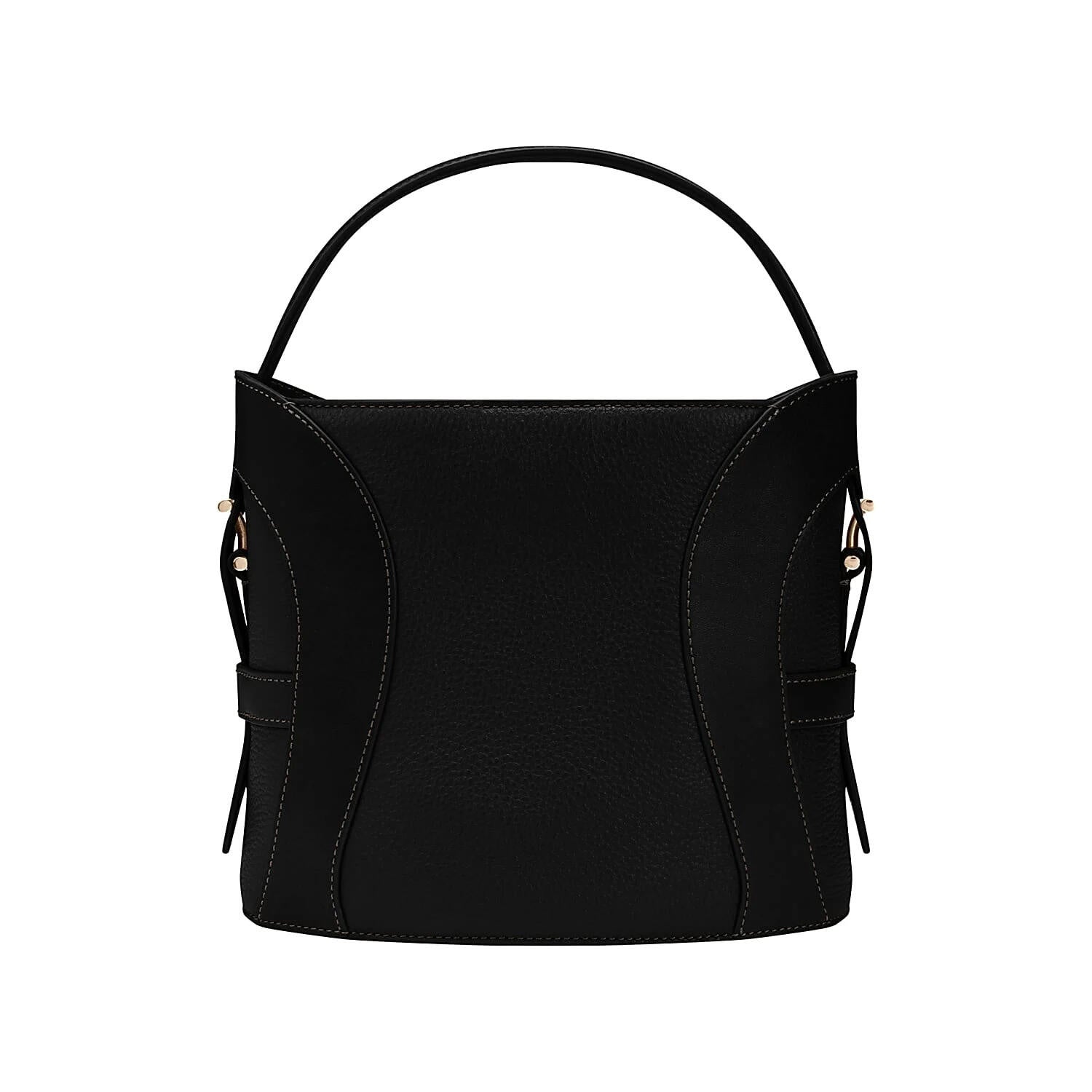 Beuteltasche DEBORAH S - 0002-BLACK - Schwarz