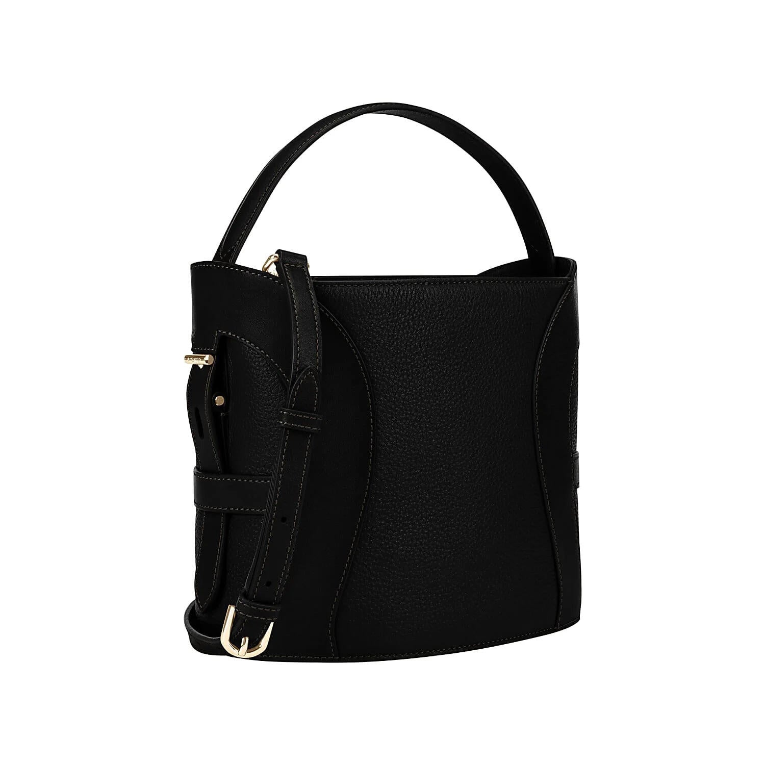 Beuteltasche DEBORAH S - 0002-BLACK - Schwarz