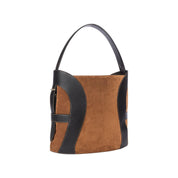 Beuteltasche DEBORAH SUEDE L - 0750-OAT BEIGE - Beige