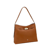 Beuteltasche FARAH M - 0035-COGNAC BROWN - Braun
