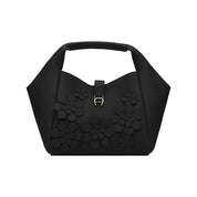 Beuteltasche ZAIRA BLOSSOM S - 0002-BLACK - Schwarz