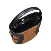 Beuteltasche DEBORAH SUEDE L - 0750-OAT BEIGE - Beige