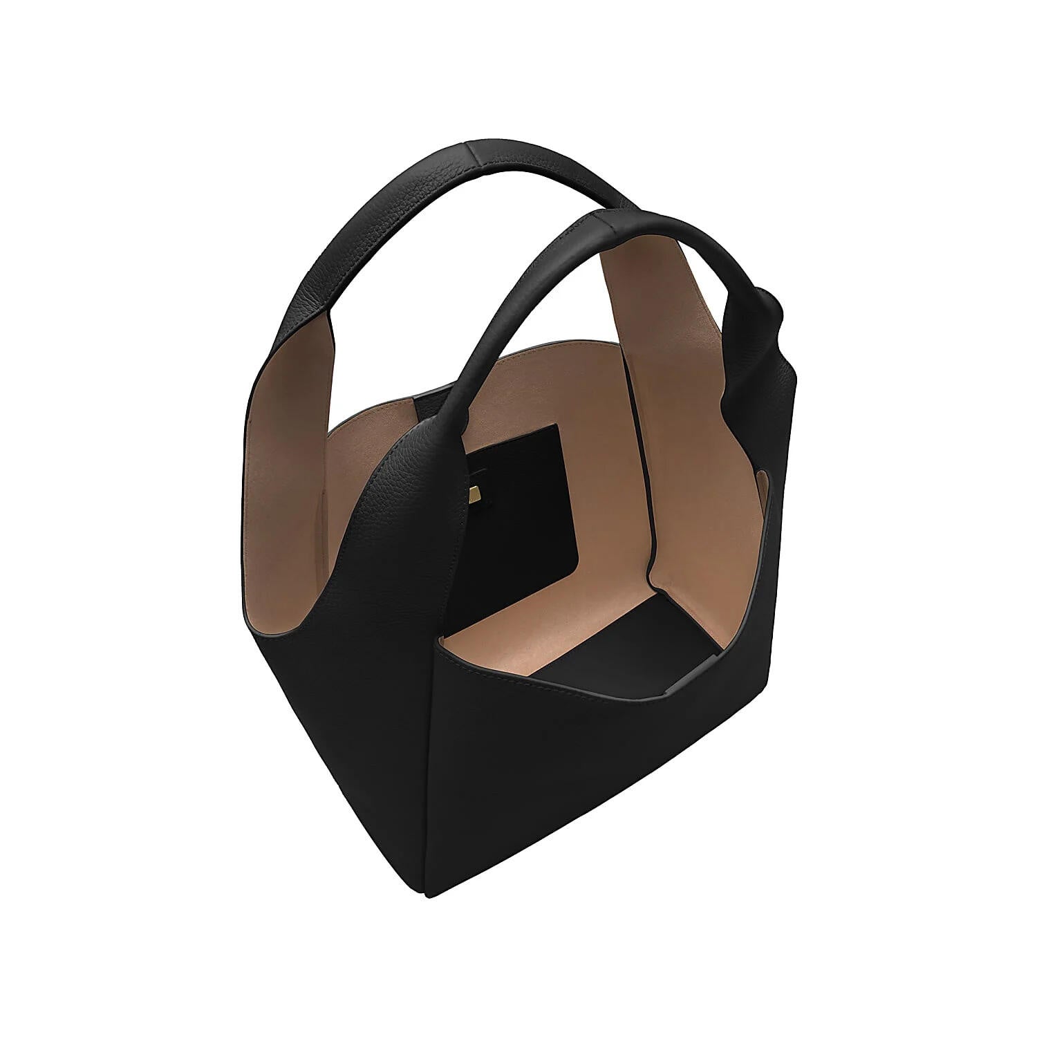 Beuteltasche ZAIRA M - 0002-BLACK - Schwarz