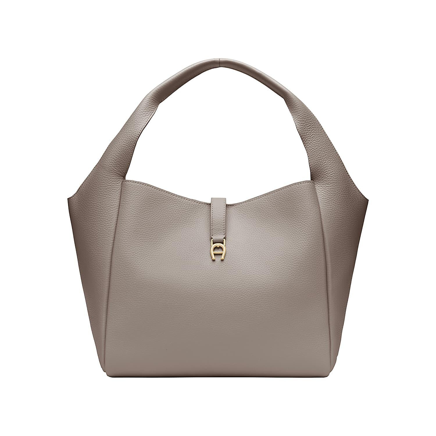 Beuteltasche ZAIRA M - 0072-TAUPE - Grau