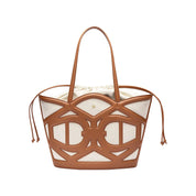 Shopper AZZURRA M - 0035-COGNAC BROWN - Braun