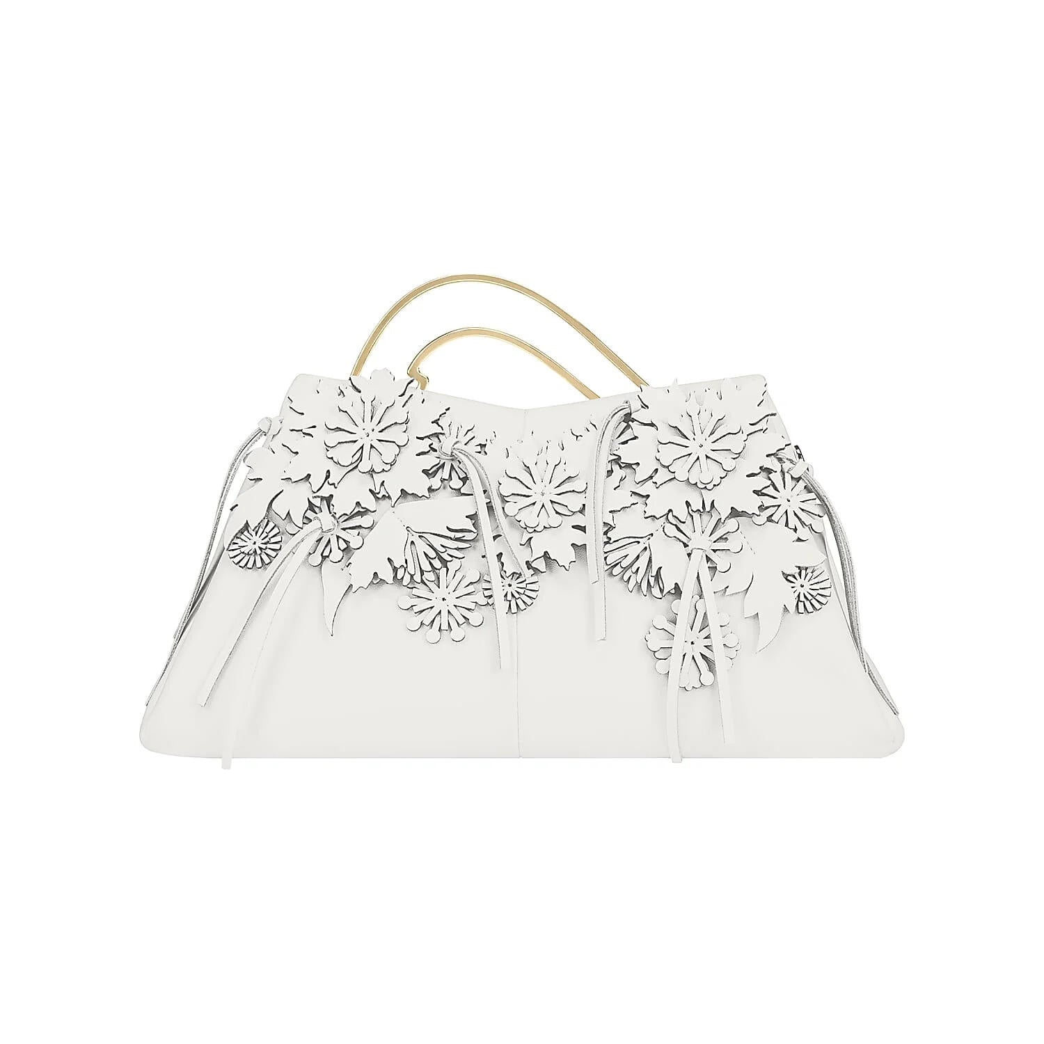 Abendtasche ROSALIA S - 0110-COTTON WHITE - Weiß