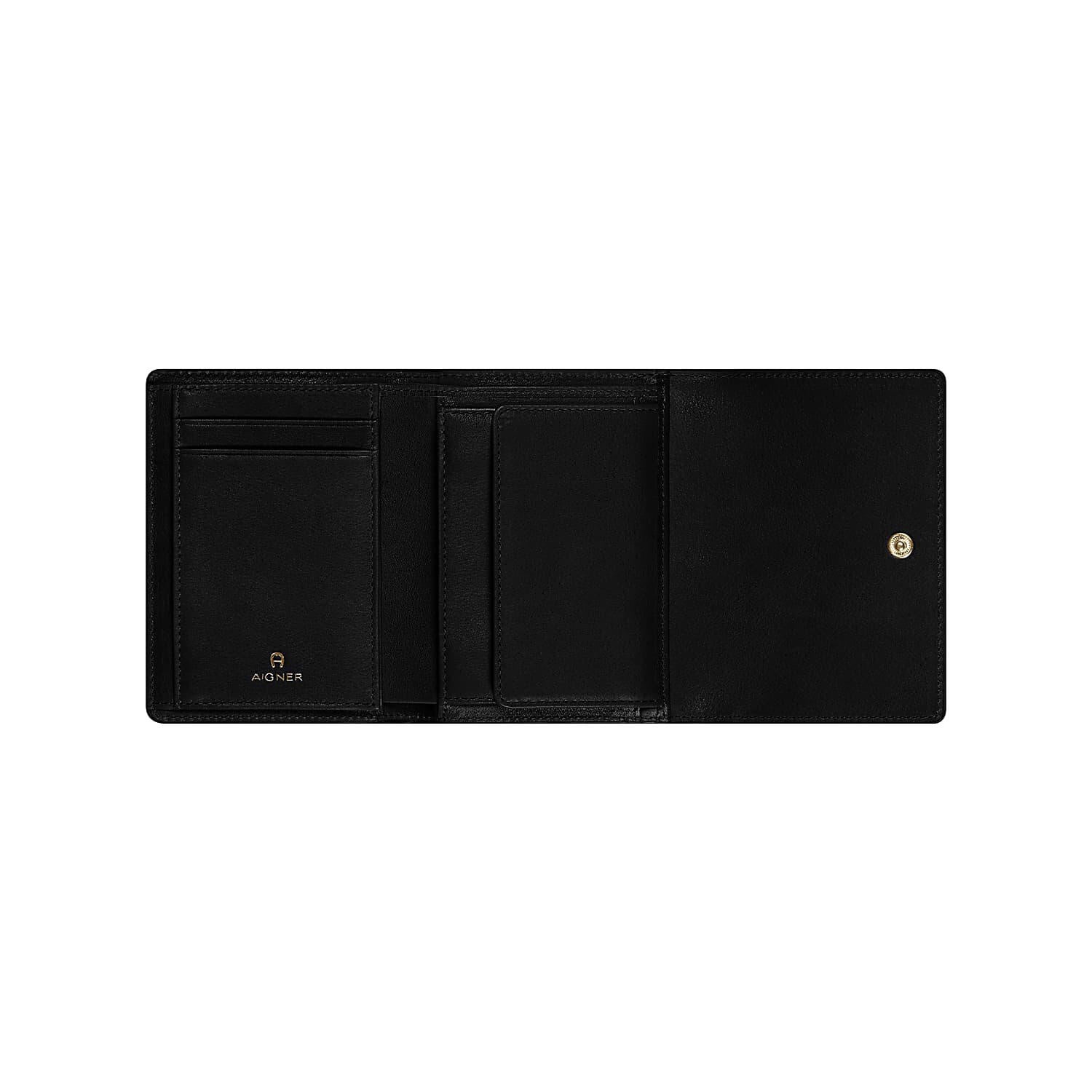 Geldbörse DEBORAH - 0002-BLACK - Schwarz