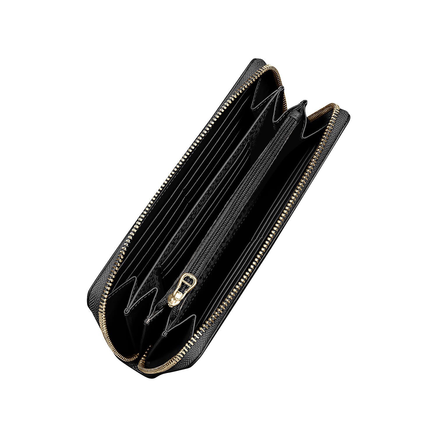 Geldbörse DEBORAH - 0002-BLACK - Schwarz