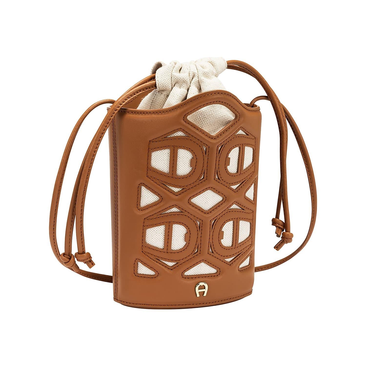 Handytasche AZURRA - 0035-COGNAC BROWN - Braun