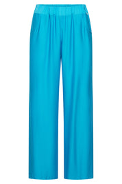Stoffhose Wide Leg - 10084 - Blau
