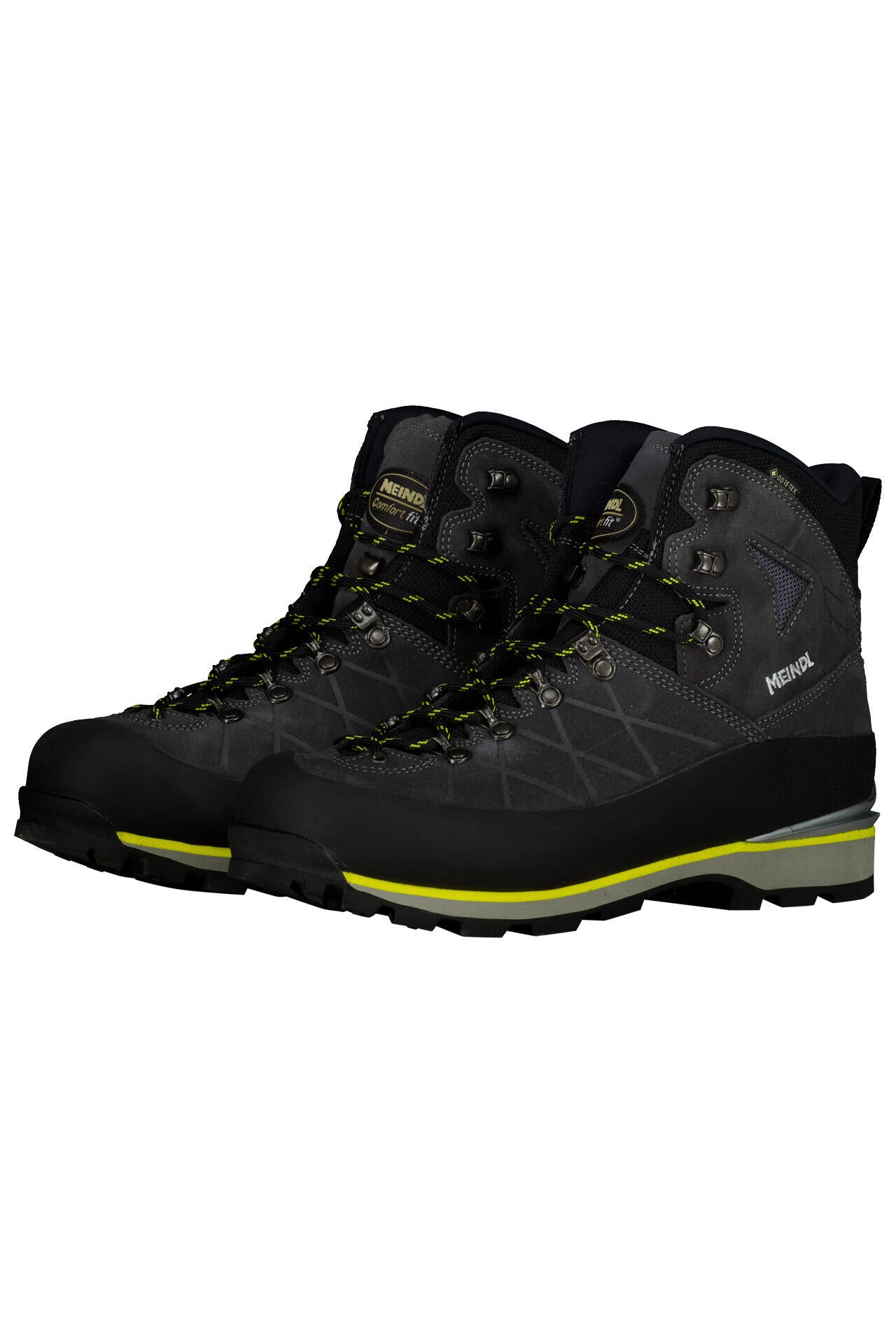 Wanderschuhe Antelao PRO GTX - 031-anthrazit/lemon - Schwarz | Gelb