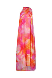 Sommerkleid gemustert aus Viskose - 013-original multicoloured - Mehrfarbig