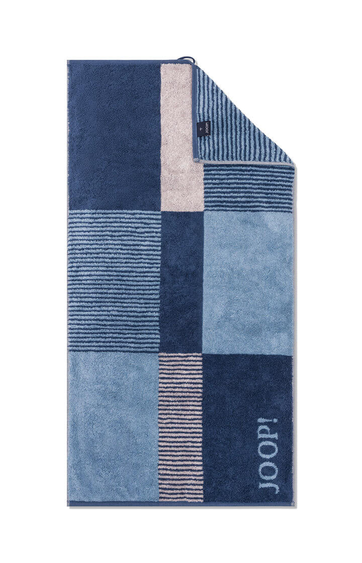 Handtuch DEVIDED 50x100 - 11 - Blau