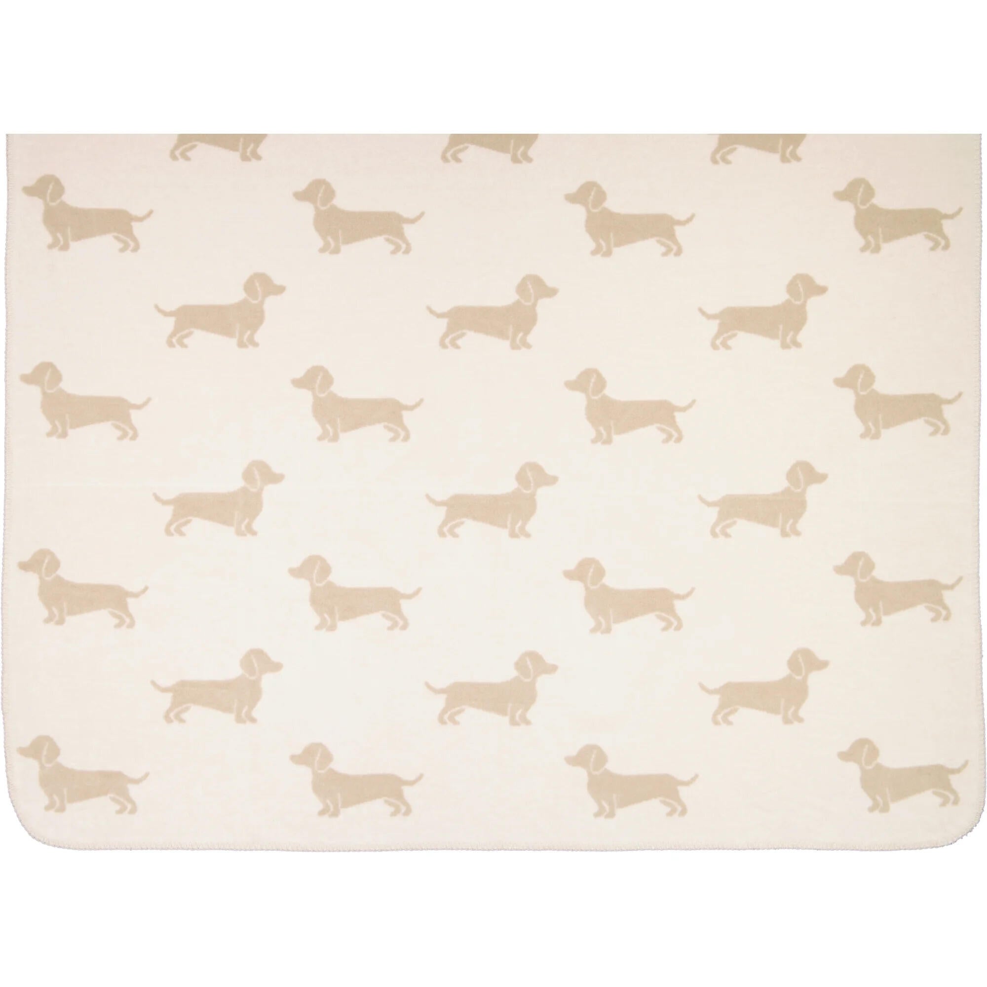 Wohndecke WE LOVE DOGS - 33 - Beige