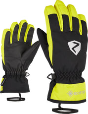 Ski Handschuhe - 12413-black.light green - Schwarz | Gelb